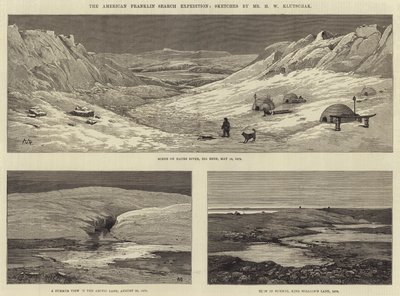 The American Franklin Search Expedition by Charles Auguste Loye